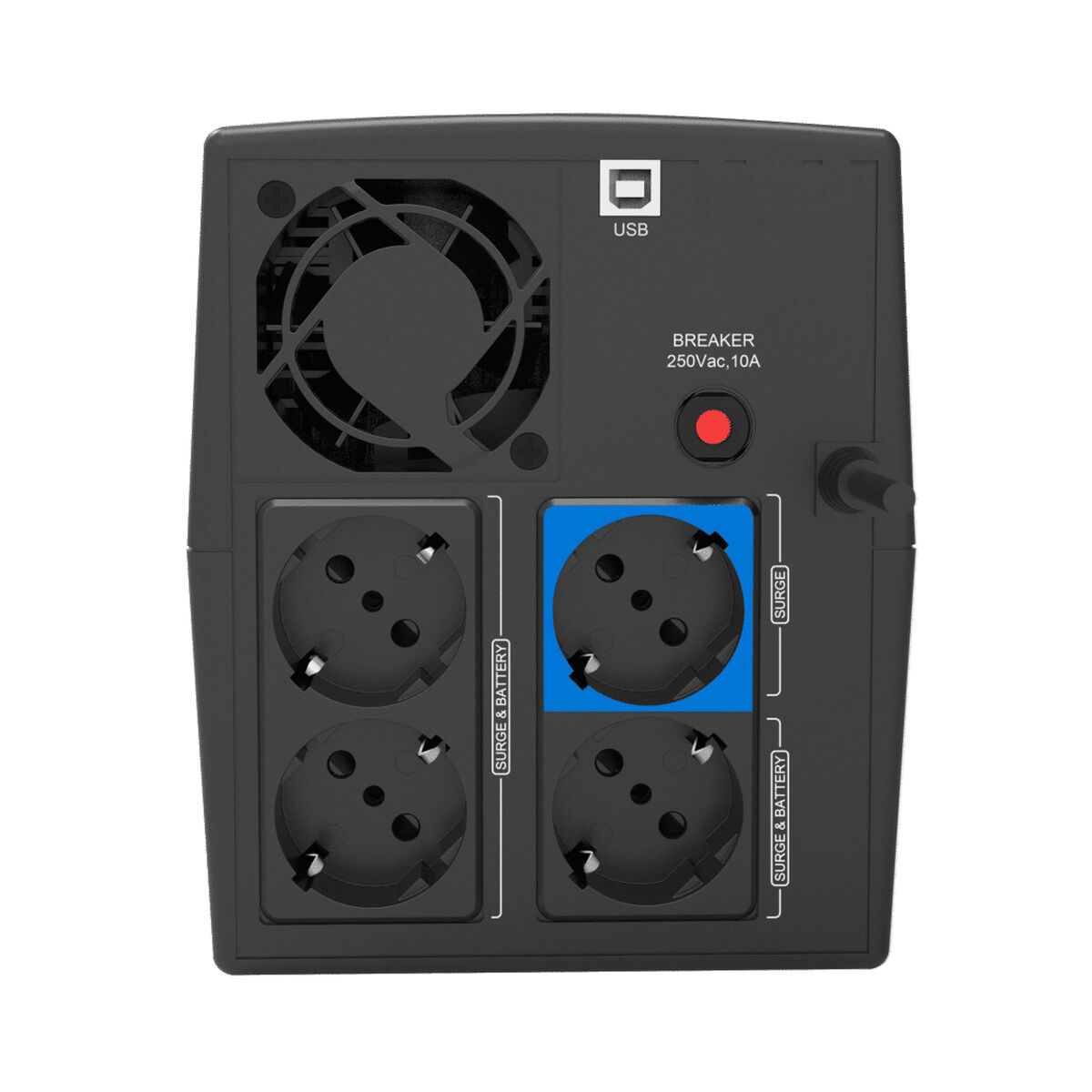 Système d'Alimentation Sans Interruption Interactif Phasak PH 7312 720 W